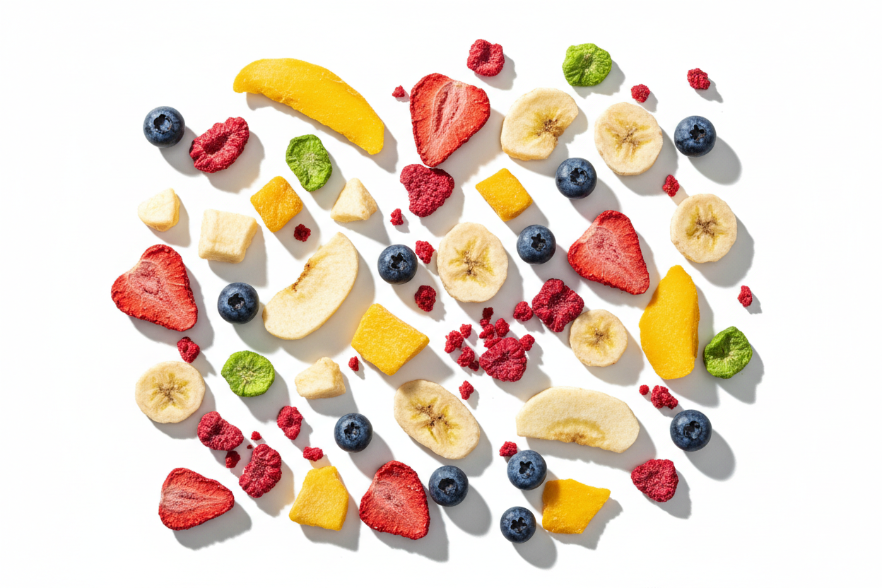 Gefriesdroogd fruit